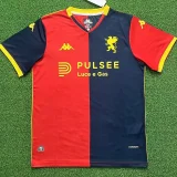 2025-26 Mens Genoa Home Fans Soccer Jersey