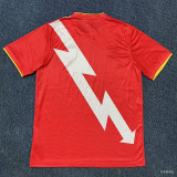 2025-26 Mens Rayo Vallecano home  red soccer Jersey