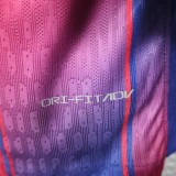 2025-26  Mens Barcelona home Player version soccer jersey