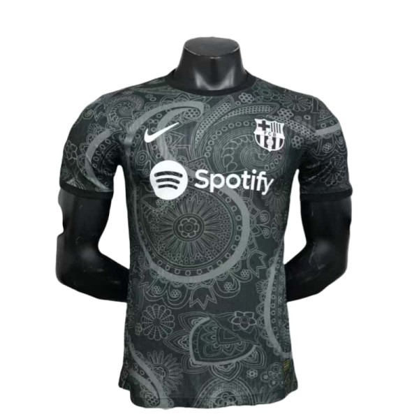 2025-26  Mens Barcelona Special Edition black Player version soccer jersey