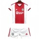 2025-26 Kids  Ajax home red white soccer  jersey