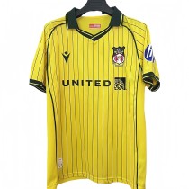 2025-26 Mens  Wrexham FC away  yellow soccer jersey