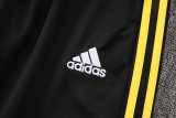 2025-26 Kids Real Madrid Jacket Black Training Suit
