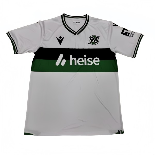 2025-26 Mens Hannover 96  Third away white green soccer jersey