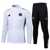2025-26 Kids Inter Miami white Half-pull  Training Suit
