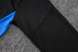 2025-26 KIDS Manchester United black Half-pull Training suit