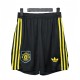 2025-26  Mens Manchester United third away black Shorts Pants