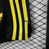 2025-26  Mens Manchester United third away black Shorts Pants