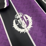 2025-26 Mens  Valladolid away Purple black soccer jersey