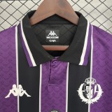 2025-26 Mens  Valladolid away Purple black soccer jersey