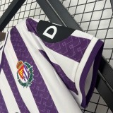 2025-26 Mens  Valladolid  home Purple White soccer jersey