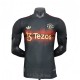 2025-26 Mens Manchester United black  Player version soccer Jersey