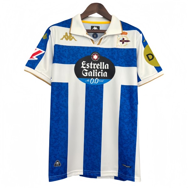 2025-26 Men‘s  Deportivo La Coruna home soccer Jersey