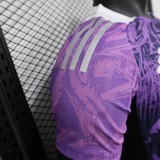 2025-26 Mens Manchester United  Purple Player version soccer Jersey
