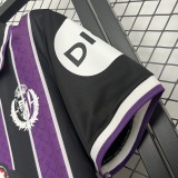 2025-26 Mens  Valladolid away Purple black soccer jersey