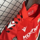 2025-26 KIDS Osasuna home red soccer Jerseys