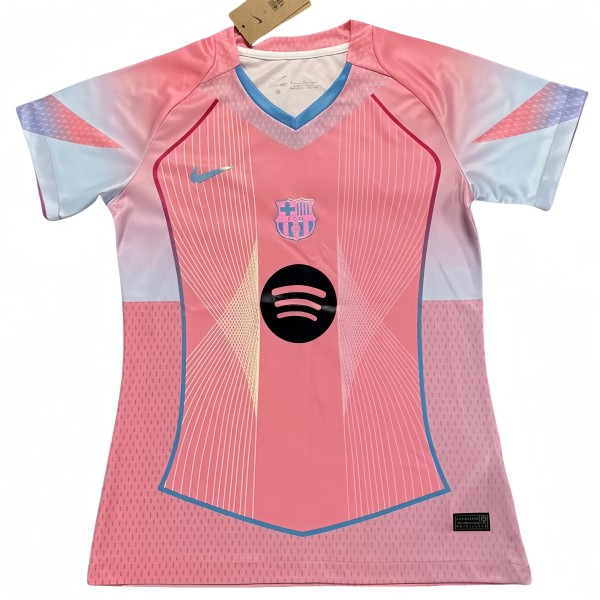 2025-26  Women  Barcelona  Pink Soccer jersey