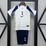 Kids Tottenham Hotspur home soccer Jersey  2025-26