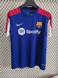 2025-26 Mens Barcelona Special  Edition blue  soccer Jersey