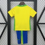 KIDS  Brazil home  soccer jersey  2526