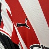 2025-26 Kids  Sporting Gijon Home soccer jersey