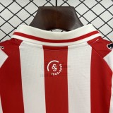 2025-26 Kids  Sporting Gijon Home soccer jersey