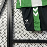 2025/26 Kids  Real Betis  home soccer  jersey