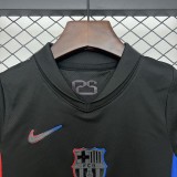 2025-26 Kids Barcelona away  soccer jersey