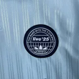 2025-26 Mens Oasis blue Polo soccer jersey