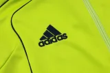 2025-26 Kids Real Madrid Jacket Grass green Tracksuit  Suit