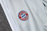 2025-26 Kids Bayern Munich  Light gray  half pull Tracksuit suit (童装)