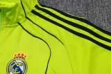 2025-26 Kids Real Madrid Jacket Grass green Tracksuit  Suit