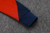 2025-26 Kids PSG Paris Royal blue  Jacket Tracksuit suit