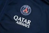 2025-26 Kids PSG Paris Royal blue  Jacket Tracksuit suit