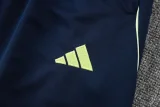 2025-26 Kids Real Madrid Light green  Jacket Tracksuit