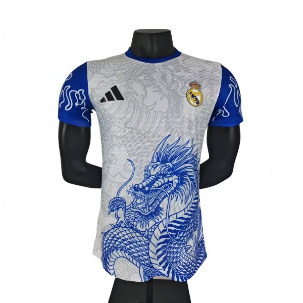 2025-26 Mens Real Madrid  Blue  Player Special Edition soccer jersey