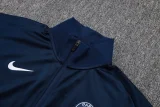 2025-26 Kids PSG Paris Royal blue  Jacket Tracksuit suit