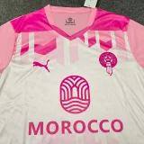 2025-26 Mens Morocco Pink White Special Edition soccer jersey