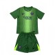 2025-26 Kids PSG  Goalkeeper green  soccer jersey