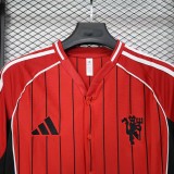 2025-26 Mens Manchester United  baseball uniform  Jersey