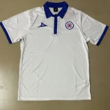 2025-26 Mens Cruz Azul  White Polo soccer jersey
