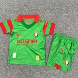 2025-26 KIDS Osasuna  away  green soccer Jersey