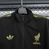 2025-26 Mens Mexico black windbreaker