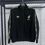 2025-26 Mens Mexico black windbreaker