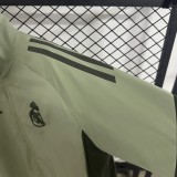 2025-26 Mens Real Madrid green  windbreaker