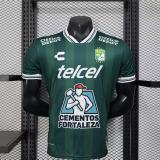2025-26 Mens  Leon home green  Player version soccer Jersey