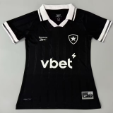 2025-26  Women Botafogo away black  Soccer Jersey