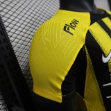 2025-26 Mens Ittihad  yellow  Player version soccer jersey