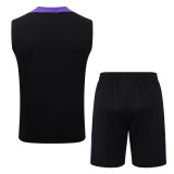 2025-26 Mens Barcelona black Vest short training