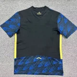 2025-26 Mens Lille third away blue Soccer Jersey